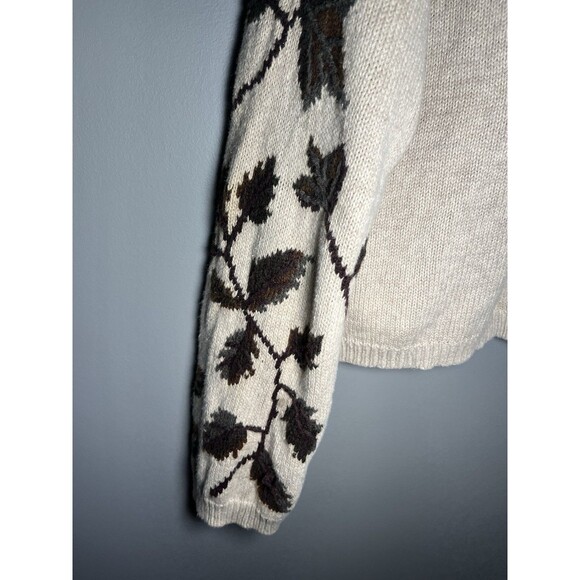 Women’s Granny/Cottage Core Fall Theme Cardigan Size Large - Picture 5 of 6